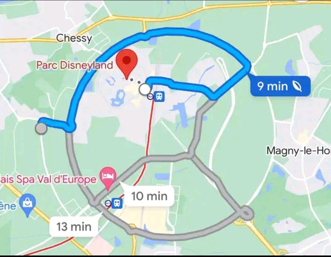 2 Chambres Privees - 6 Personnes A 8 Minutes De Disneyland Μοντεβρέν Εξωτερικό φωτογραφία